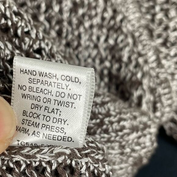 Pendleton NWOT Knit Cotton Blend Short Sleeve Sweater - Women’s M - Picture 6 of 8